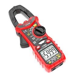KAIWEETS HT206D Digital Clamp Meter T-RMS 6000 Counts, Multimeter Voltage Tester Auto-ranging, Measures Current Voltage Temperature Capacitance Resistance Diodes Continuity Duty-Cycle (AC/DC Current)