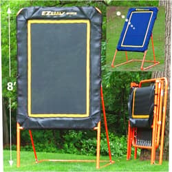 EZ BUILDER EZ-Goal Professional Folding Lacrosse Throwback Rebounder, 8 Feet