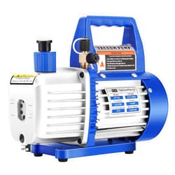 VIVOHOME 110V 1/4 HP 3.5 CFM Single Stage Rotary Vane Air Vacuum Pump with Oil Bottle