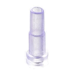 AVSSZ Jack 3.5mm 1/8' Headphone Line Soldering Plug Tail Sleeve Protective Sleeve, for Earphone Cable Repair DIY, Available Cable OD 2/4mm, 100PCS/PACK (Transparent,Long-Fits Cable OD 2mm)