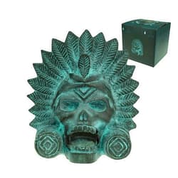 OcarinaWind “OW” Aztec Death Whistle - Produces Loud Human-like Screams at high Decibels, 125+ Decibels Loud, Collectible Ancient Bronze Design,Christmas Gift Idea