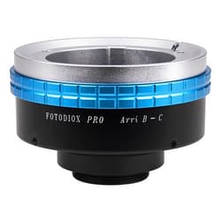 Fotodiox Pro Lens Mount Adapter Compatible with Arri Bayonet (Arri-B) 16mm and 35mm Film Lenses to C-Mount Cameras