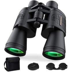 Deesoo High Power Binoculars for Adults - 20x52 HD Large View Binoculars with Low Light - Professional Binoculars for Bird Watching Hunting Stargazing Football Travel Cruise Outdoor Sports with Carrying Bag