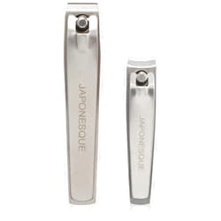 JAPONESQUE Fingernail & Toenail Clippers Set with Salon Quality Sharp Blades Made from Stainless Steel