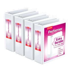 Cardinal Performer 3-Ring Binders, 3