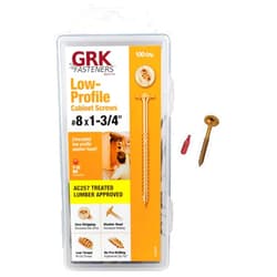 GRK Fasteners 12075 Cabinet #8 x 1-3/4