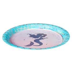 Creative Converting, IRIDESCENT DINNER PLATE, 0.5x8.75x8.75inc