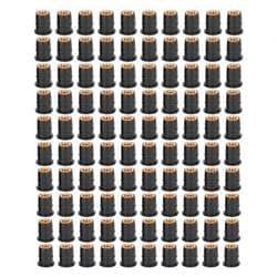 Tbest Well Nut,100PCS Well Nut M6x0.8mm Rubber Modification for Motorcycle ATindsns Body