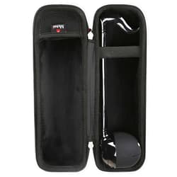 Mchoi Hard Carrying Case Fits for Otamatone Japanese Character Electronic Musical Instrument Portable Synthesizer by Cube/Maywa Denki, Lightweight and Waterproof Automatone Instrument Holder