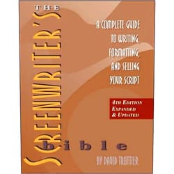 By By David Trottier (Author) By DavidTrottier The Screenwriter's Bible:ACompleteGuide to Writing,Formatting,and SellingYourScript(text only)4th(Fourth) edition[Paperback]2005