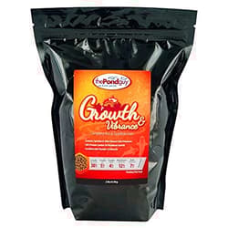 The Pond Guy Growth & Vibrance Fish Food for Show Quality Koi & Goldfish, Premium Protein Floating Pellets for Balanced Nutrition, 2 lbs