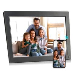 BSIMB 32GB 10.1 Inch Digital Photo Frame, Smart WiFi Digital Picture Frame with 1280x800 HD, Touchscreen, Motion Sensor, Photos Instantly, Dad Gifts, Gifts for Men, Anniversary Wedding Birthday Gift