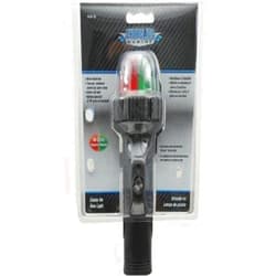 Shoreline Marine Clamp-On Bow Boat Lights | LED Bi-Color Navigation Lights | Battery Operated | Water-Resistant