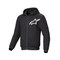 Alpinestars Chrome v2 Sport Hoodie, Reinforced Motorcycle Riding Jacket with CE-Certified Armor & Urban Styling