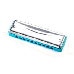 SUOFEILAIMU-PHONE CASE SUOFEILAIMU 10-Holes Mouth Organ Diatonic Harmonica Musical Instrument for Beginner with Box Key of C D E F G A Bb (Color : Key of A)