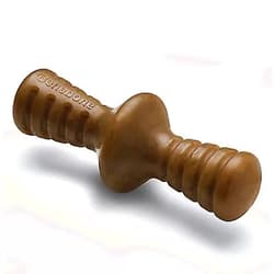 Benebone Zaggler Rolling Dog Chew Toy, Made in USA, Real Bacon Flavor, Small