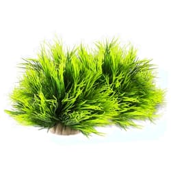 FdcLixuvol 2pcs Aquarium Plants Decorations Artificial Fish Tank Plants Plastic Fish Tank Accessories Green Natural Style Aquarium Plants