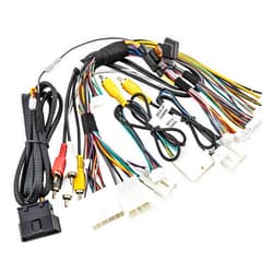 RED WOLF Car Radio T-Harness Wiring OBDII Connector Plug for Select Toyota 2012-2019 HRN-RR-TO2 Retain Steering Wheel Control AMP Interface Compatible with Meastro ADS-MRR Module Aftermarket Stereo