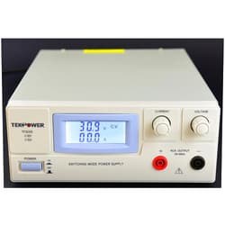 Tekpower TP3030E DC Adjustable Switching Power Supply 30V 30A, Digital Display with Back Light