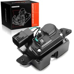 A-Premium 4-Pin Manual Liftgate Tailgate Trunk Latch Lock Actuator Compatible with Buick Cadillac Chevy GMC Pontiac Saturn Vehicles - Enclave Escalade SRX Suburban Yukon Terrain Torrent, Not for 6-Pin