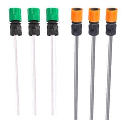 CDIYTOOL Set of 6 Universal Pressure Washer Bottle Cap Connector Accessory, Compatible with Worx WA4038 Hydro Shot Bottle Cap Adapter, RY120350, RY120352K WA1761, WG629E, WG629E.9, WG629E.M, WG629