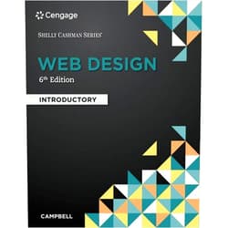 By Jennifer Campbell (Author) Web Design: Introductory (Shelly Cashman)