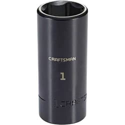 CRAFTSMAN Deep Impact Socket, SAE, 1/2-Inch Drive, 1-Inch (CMMT15984)