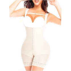 YIANNA Fajas Colombianas Moldeadoras Shapewear Tummy Control for Women Butt Lifter with Zipper Crotch Faja Body Shaper