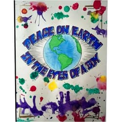 Patricia Garcia,Brady Kunkel,Zoey Zaccagni,Jacob Zamora Peace on Earth in the Eyes of a Boy: Working Together