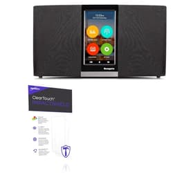 BoxWave Screen Protector Compatible with Sungale Internet Streaming Radio - ClearTouch ImpactShield (2-Pack), Impenetrable Screen Protector Flexible Film