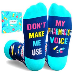 Zmart Pharmacist Gifts for Women Men - Pharmacy Technician Gifts, Pharmacy Gifts, Pharmacy Week Gifts, Pharmacy Pharmacist Socks