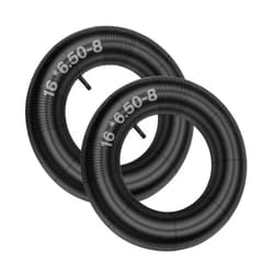 AZIEMARS 2 Pack 16x6.50-8 Tire Tube 16x650-8 16x7.50-8 16x750-8 Inner Tube With Straight Valve Stem Gap for Golf Cart,Tractor,Lawn Mower, Snow throwers,Tillers,Trailers,Wheelbarrows and ATV