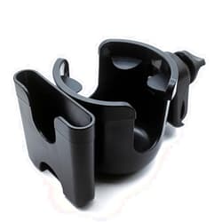 ManiHam Stroller Cup Holder with Phone Holder, Universal Compatibility for Uppababy, Nuna, Doona Strollers, 2-in-1 Cup Phone Holder for Stroller, Wheelchair, Walker, Bike, Scooter