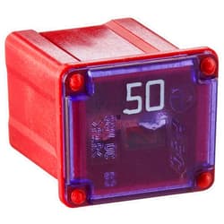 Bussmann FMX-50LP MAXI Fuse (Low Profile 'Slow Blow' Female - 50 A (Red)), 1 Pack
