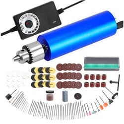 Winartton Electric Resin Polishing Kit, Resin Drill with 110 Accessories, Rotary Tool for Resin Casting Molds, Resin Sander and Polishing Kit for Carving, Drilling, Sanding, Polishing, Jewelry Making