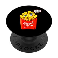 French Fries Shirts French Fries - French Fries Lover Fast Food Eater PopSockets Standard PopGrip