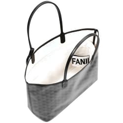 FANJI Project Tote Bag Organizer Insert for GOYARD Saint Louis GM Bag, Custom Fit Inside Premium Craie Lightweight WaterResistant Purse Insert with Cup Holder Accessories