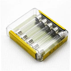 Bussmann (BUSUJ) Bussmann AGC-5-R AGC Series Fuse, Fast Acting, 5 Amp, 250V, Glass Tube, 1/4