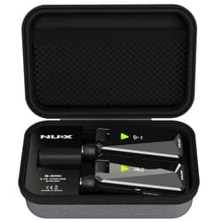 NUX B-5RC Wireless Guitar System for Most of Types of Guitar with Active or Passive Pickup, Charging Case included,Auto Match,Mute Function,Guitar Wireless Transmitter and Receiver, 2.4GHz