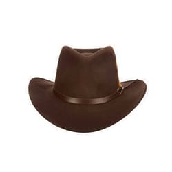 Scala Classico Men's Crushable Felt Outback Hat