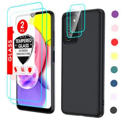LeYi Liquid Silicone Slim Phone Case for Galaxy A03S (6.5