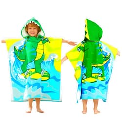 Joiedomi Kids Beach Towel - Dinosaur Hooded Bath Towel - for Boys Girls 3-10 Years 30
