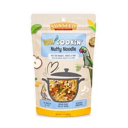 Sunseed Crazy Good Cookin Bird Treat, 12 Ounces, Nutty Noodle with Pineapple and Apricot