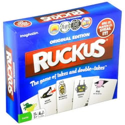 Imagination Gaming Ruckus Original Edition Fast-Paced Action Card Stealing Game, Quick Thinking, Agility, & Hand-Eye Coordination, Family Fun, Group & Party Game, Ages 5+, 2-5 Players