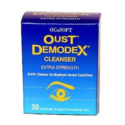 OCuSOFT Oust Demodex Cleanser Pre-Moistened Pads 30ct
