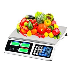 C-CHAIN 66LB Digital Price Scale Electronic Price Computing Scale LCD Digital Commercial Food Meat Weight Scale, Upgraded Version