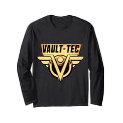 Vault Tec Vault Tec funny Vault Tec Long Sleeve T-Shirt