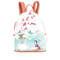 Loungefly Disney Snow White Castle Series Womens Double Strap Shoulder Bag Purse
