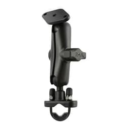 RAM Mounts Handlebar U-Bolt Double Ball Mount RAM-B-149ZU with Medium Arm for Rails .5