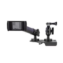 Bulletpoint Dash Mount Cell Phone Holder Compatible with 2018-2023 Jeep Wrangler JL (NOT 4xe) & 2020-2023 Jeep Gladiator 2 Mounts for Action Camera & GPS Compatible with iPhone & Android (Driver Side)